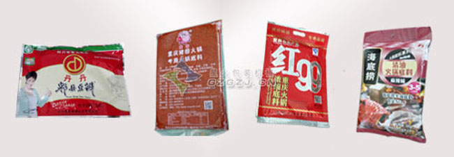 紅油袋裝醬料灌裝機(jī),火鍋底料包裝機(jī)