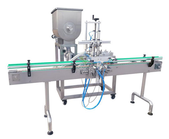 雙頭攪拌式醬料灌裝機(jī),豆豉醬灌裝機(jī)