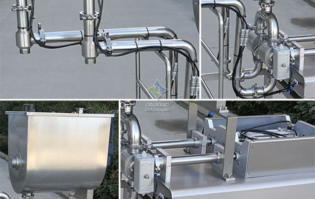 雙頭臥式醬料灌裝機(jī)